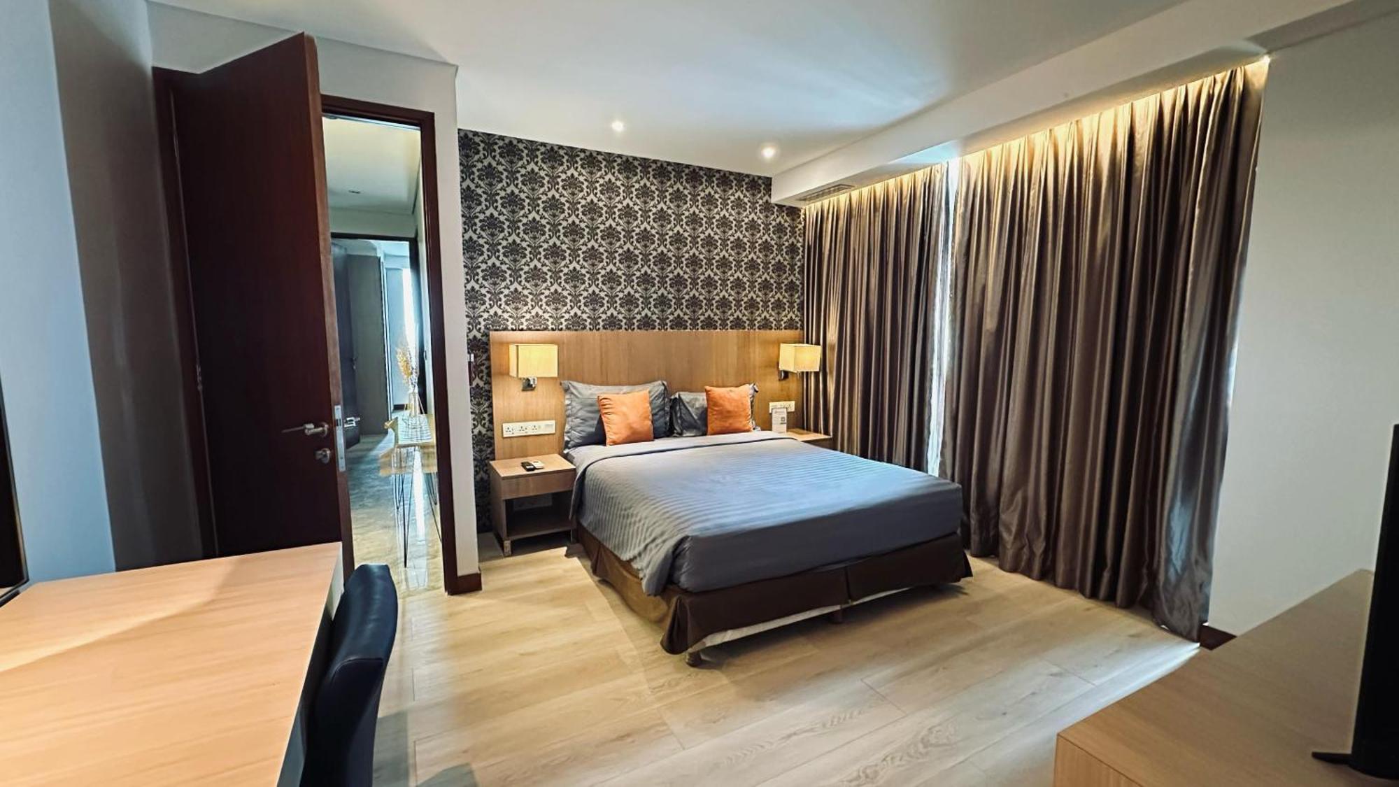 The H Tower Rasuna Suites Kuningan Jakarta By Villaloka エクステリア 写真